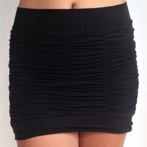Lotus Tribe Onyx Ruffle Skirt